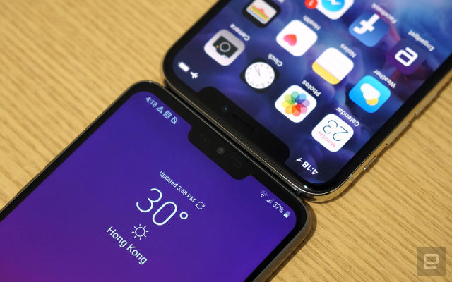 The smartphone notch is a status symbol