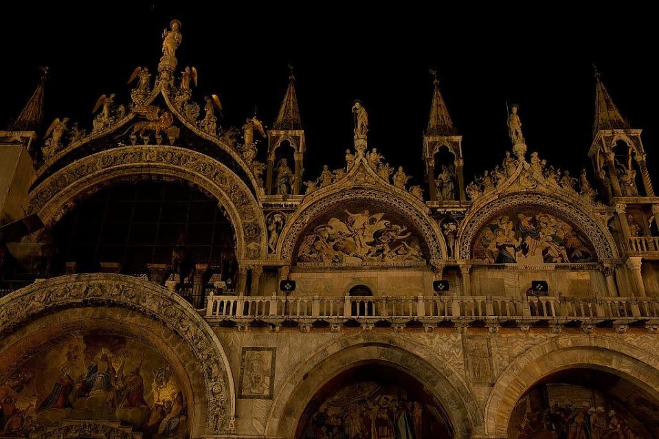 A general view of St Mark's Cathedral in Venice, Italy.