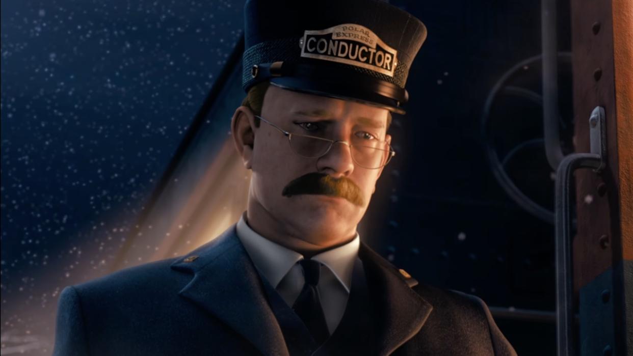  Tom Hanks' conductor character in The Polar Express. 