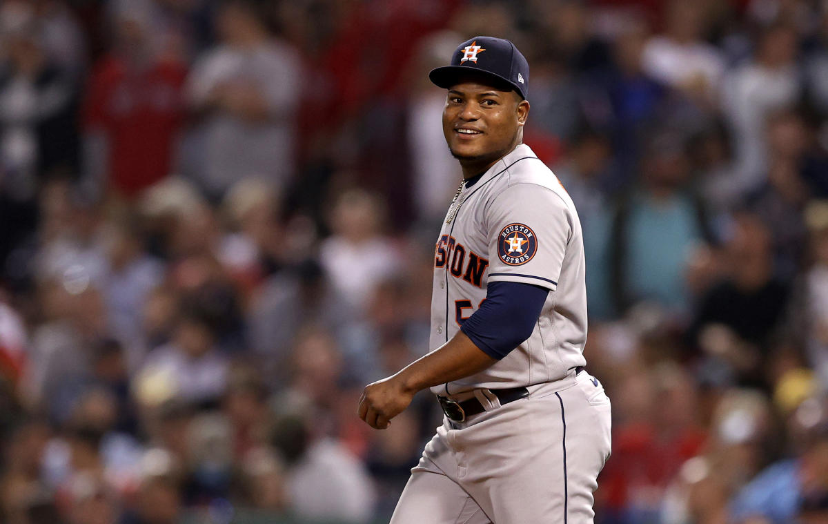 Framber Valdez dominates in Astros' tight win over Athletics