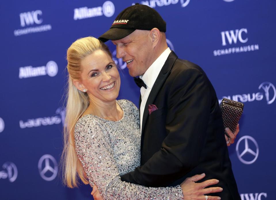 In Abendkleid und Sneakern zu den Laureus Awards: Die besten Bilder der Sport-Oscars