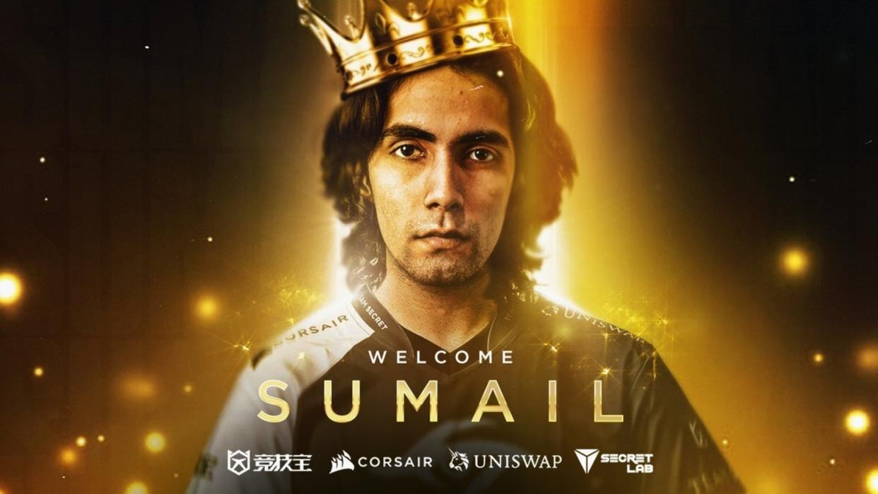 North American Dota 2 superstar Sumail 