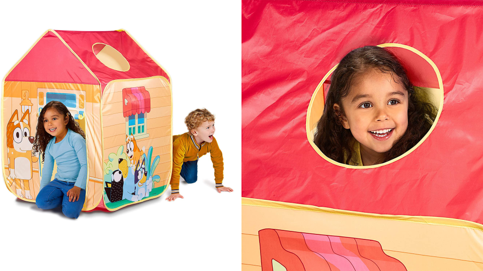 The Pop 'n Fun Tent is easy to set up and store.