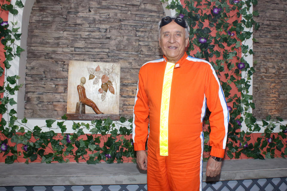 MEXICO CITY, MEXICO - AUGUST 19: Patricio Castillo poses for photos during a press conference to present the TV Series 'Mi Querida Herencia' at Televisa San Angel on August 19, 2019 in Mexico City, Mexico. (Photo by Adrián Monroy/Medios y Media/Getty Images)