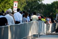 <p>A crowd of people waited in line to pay their respects to Congressman Lewis, who will lie in state at the Capitol Monday and Tuesday. </p>