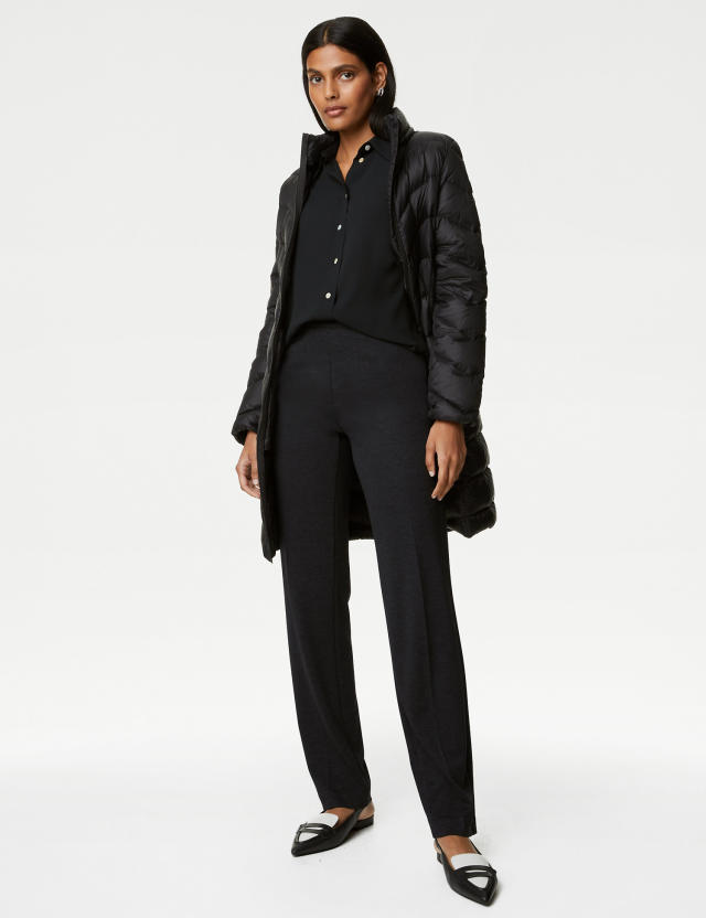 Snap up M&S's popular £17.50 wide leg trousers before they sell out again