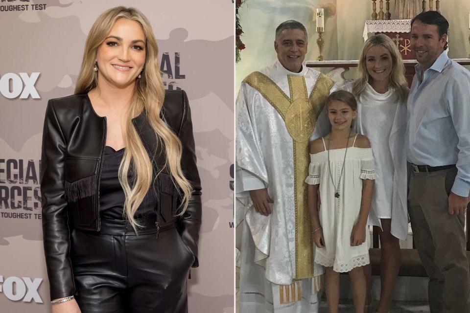 <p>Emma McIntyre/Getty, Jamie Lynn Spears/Instagram</p> Jamie Lynn Spears and her family are mourning their priest, Father Mark.