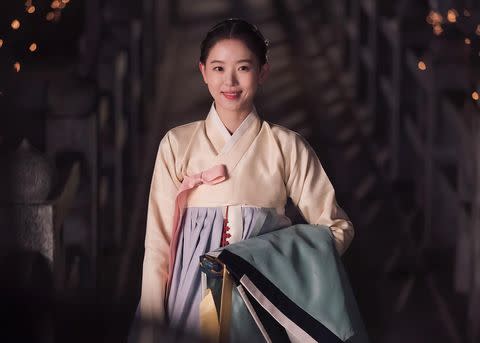 姜漢娜在被譽為「韓版《色戒》」的大尺度電影《情慾王朝》中擔任女主角  PHOTO CREDIT: Instagram @k_hanna_