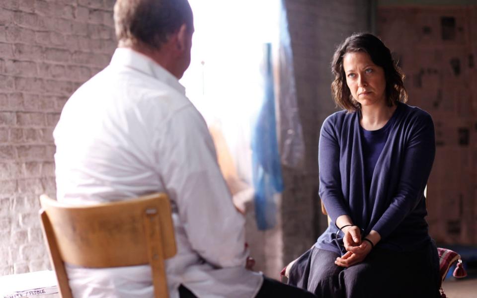 Nicola Walker with Peter Firth in the BBC's Spooks - BBC/Kudos