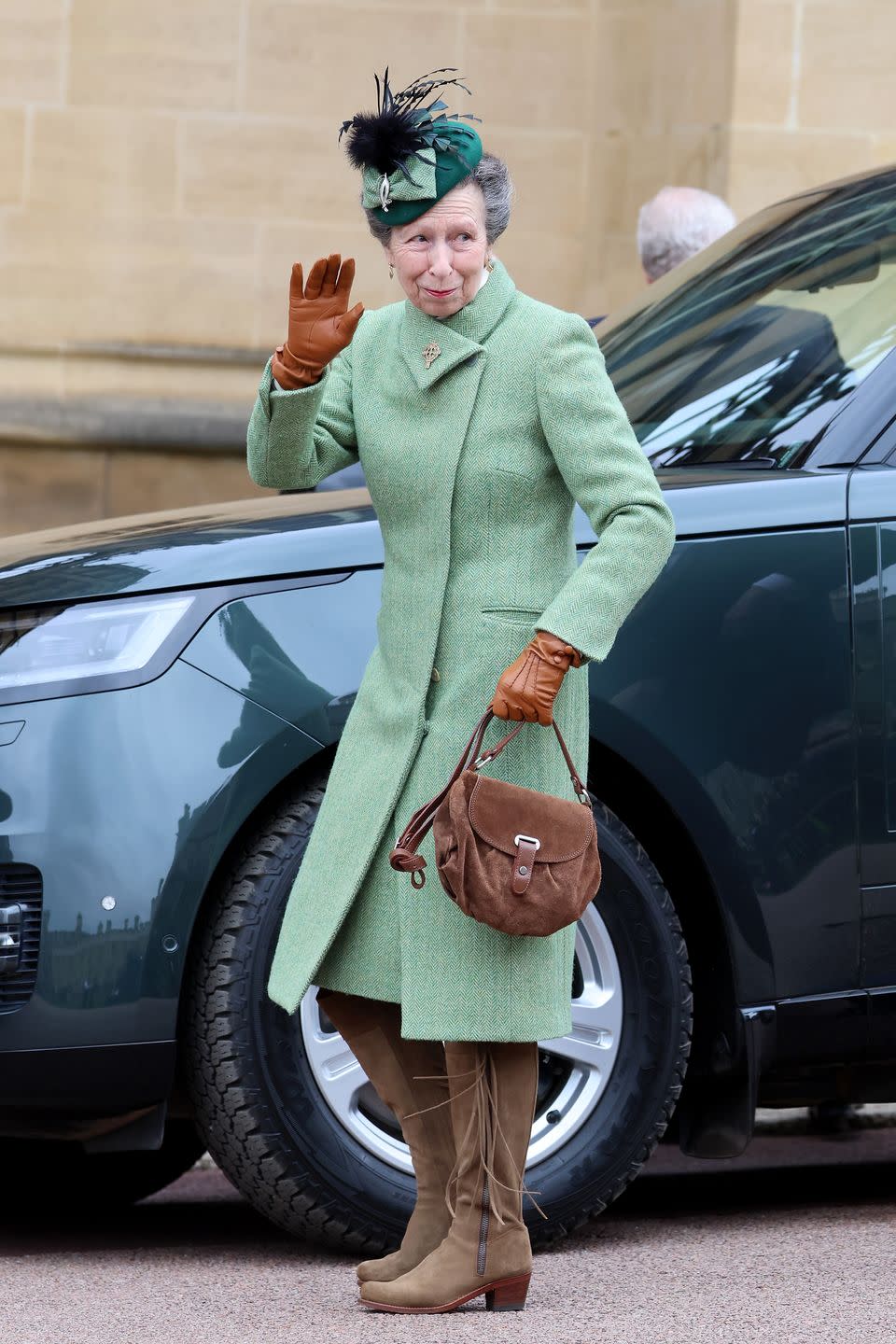 the royal family attend the 2024 easter mattins service