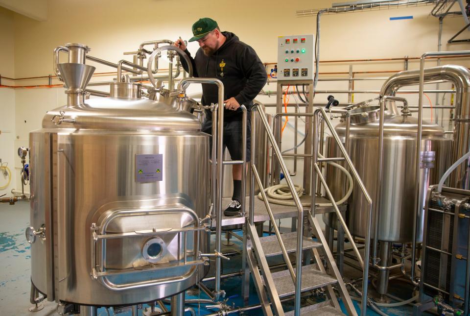 Chris Archer is the brewer at Arable Brewing.