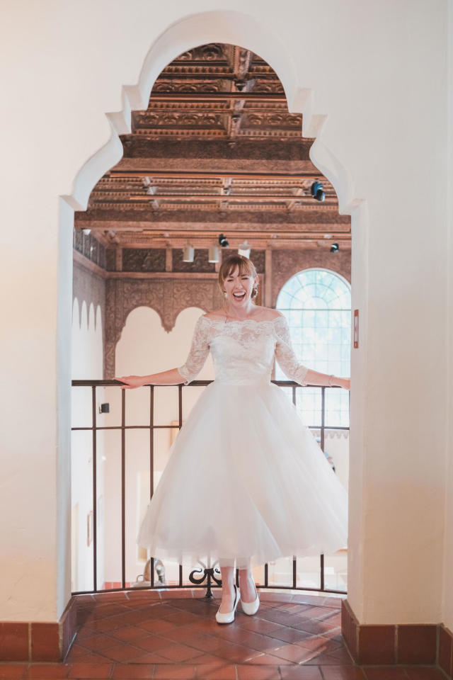 I'm midsize and went wedding dress shopping - it was a total