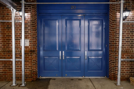 The entrance way to the Nightingale-Bamford School, an independent K-12 girls' school, is seen in New York City, U.S., August 18, 2018. REUTERS/Brendan McDermid