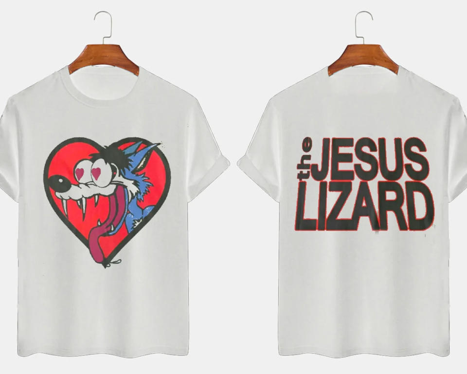 jesus lizard t-shirt from nope