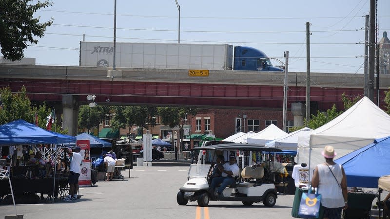 I-244 looming over Greenwood’s 2021 Juneteenth celebrations