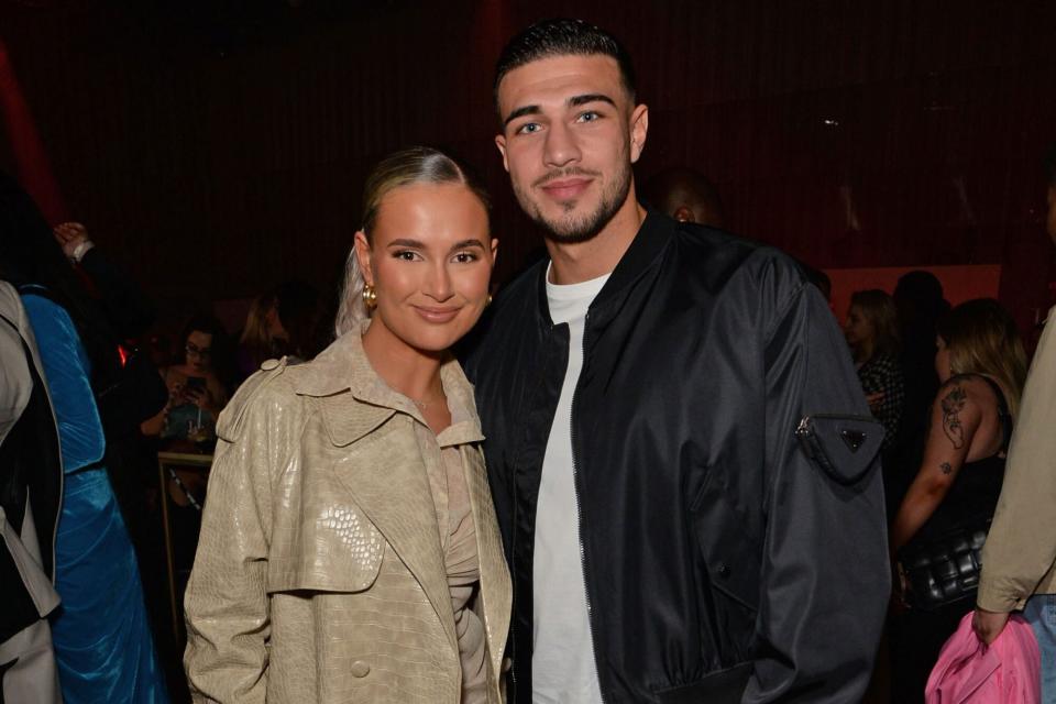 Mandatory Credit: Photo by Hannah Young/Shutterstock (12809085do) Molly-Mae Hague and Tommy Fury Molly Mae x PrettyLittleThing new collection debut, Londoner Hotel, London, UK - 16 Feb 2022