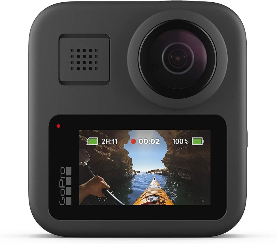 The GoPro Hero Max camera.