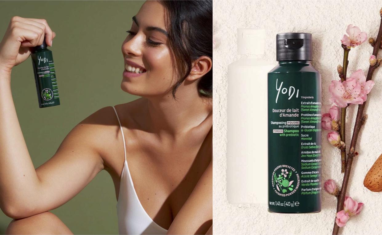 Le shampoing en poudre de Yodi a été mis en avant dans la revue 60 Millions de Consommateurs du mois de janvier. (Photo : Yodi)