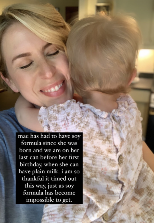 Erin Napier shares her concerns about the infant formula shortage. (Photo: Erin Napier/Instagram)