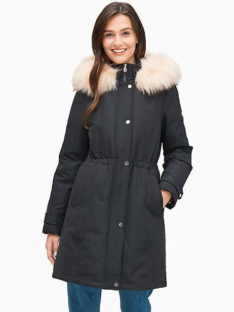 Kate Spade New York Down Jacket with Hood