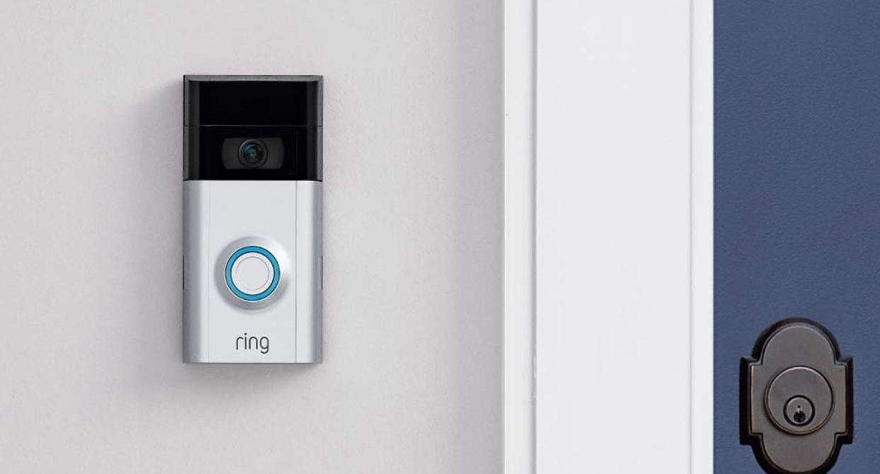Ring Video Doorbell 2. Image via Amazon.