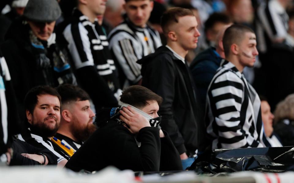 Newcastle fans looking a bit deflated - Paul Chesterton/Focus Images