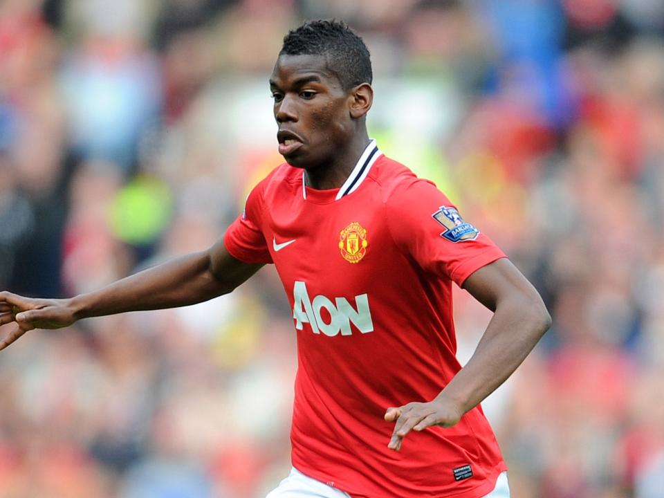 Paul Pogba in action for Manchester UnitedGetty Images