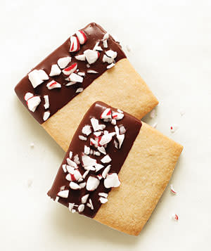 Chocolate-Peppermint Wafers