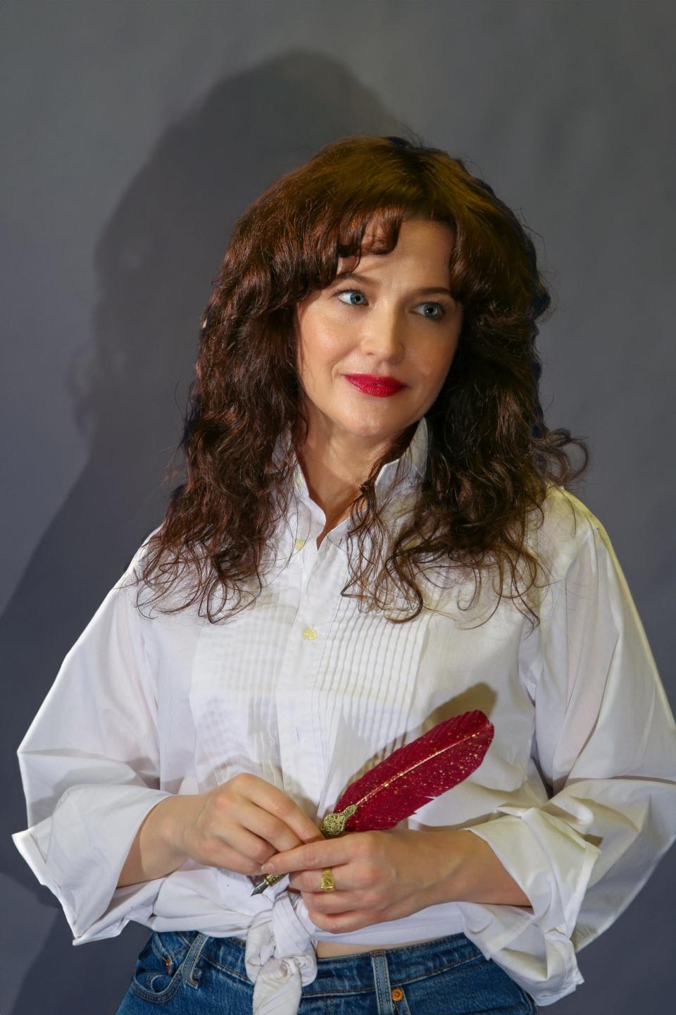 Megan English portrays Olympe de Gouges in Savannah Rep's production of "The Revolutionists."