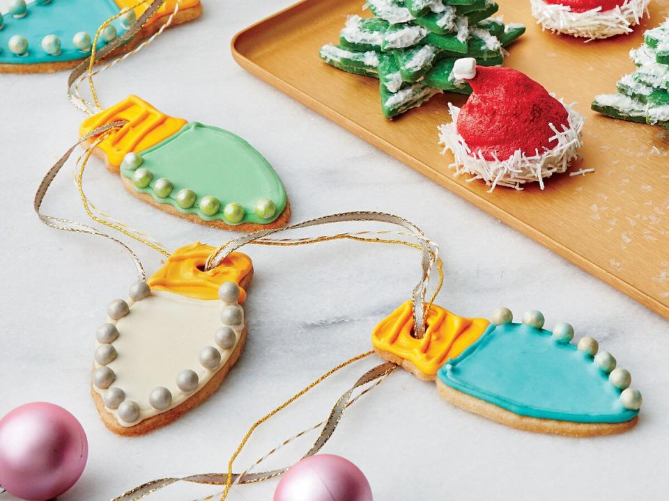 Light Bulb Sugar Cookies