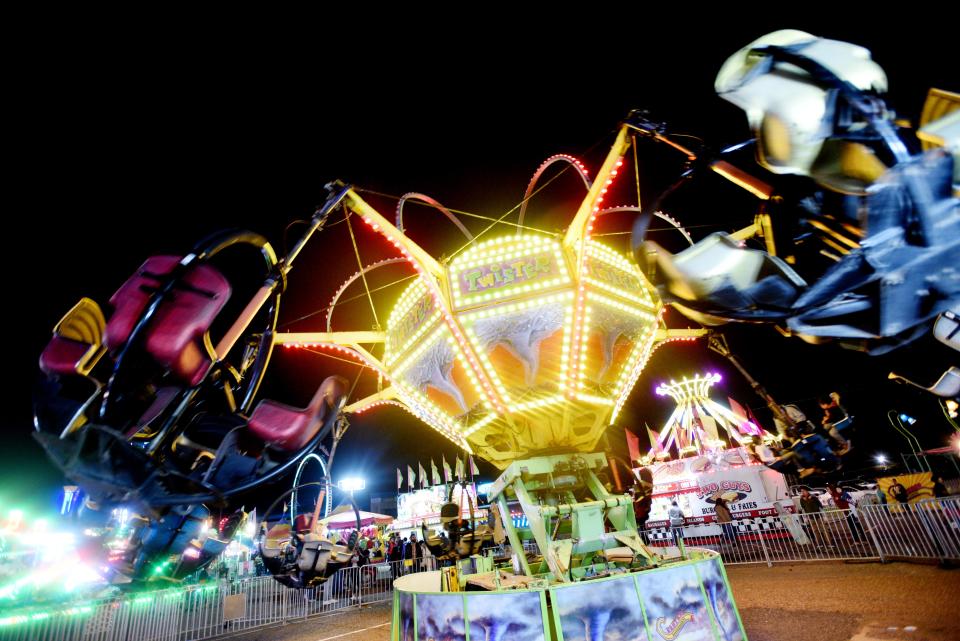 The first night of the 113th Annual State Fair of Louisiana, Oct. 24-Nov. 10, 2019 at the State Fairgrounds of Louisiana.