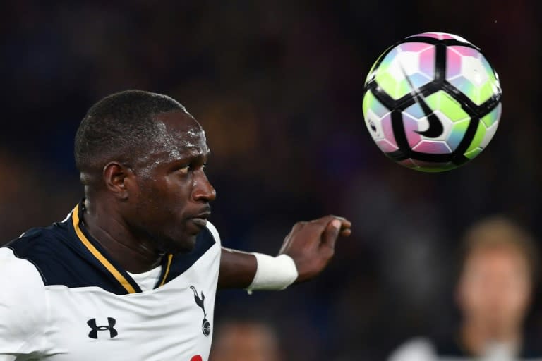 Tottenham Hotspur's French midfielder Moussa Sissoko, pictured in April 2017, has been vocal about his unhappiness at Tottenham, causing concern about the team's ability to prepare for the 2018 World Cup