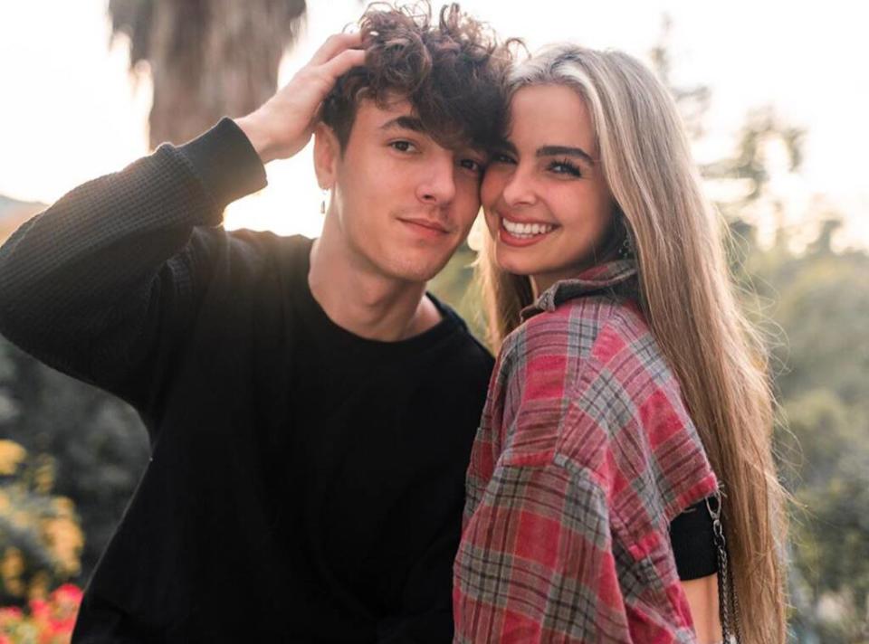 Addison Rae, Bryce Hall, Instagram