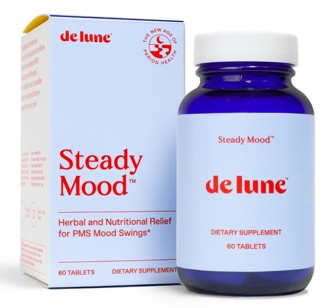 De Lune Bundle, 24 Liquid Capsules of Cramp Aid & 60 Tablets of Steady  Mood, Menstrual Cramp Relief, Fast Acting, PMS Relief Tablets for Mood  Swings