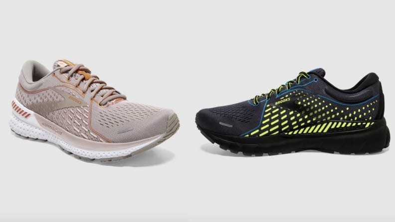 Pound the pavement pain-free with these Brooks sneakers.