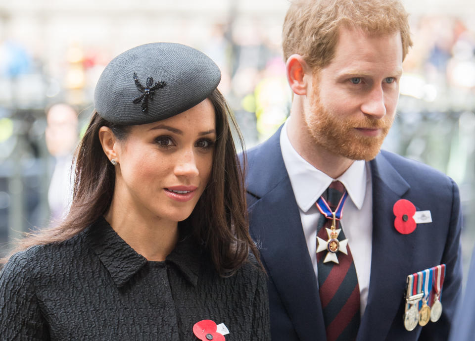 Meghan has been hit with huge family scandal just days away from her wedding. Photo: Getty
