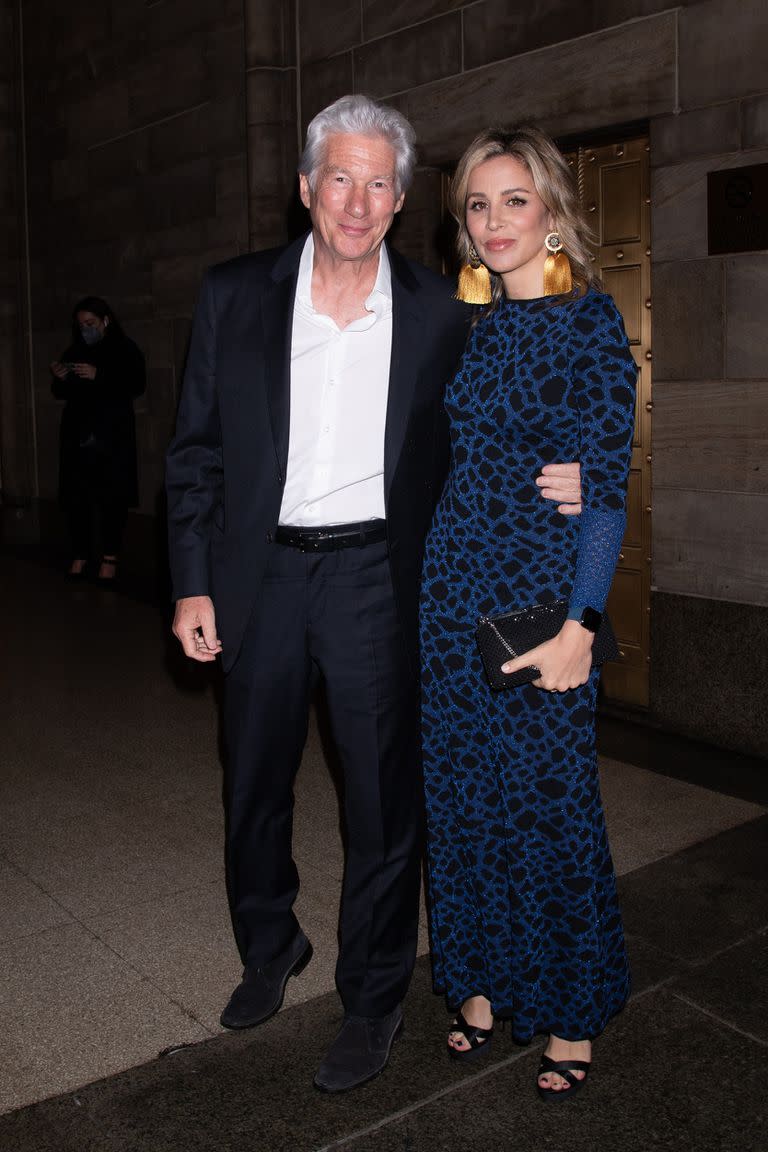 Richard Gere y Alejandra Silva asistieron a la gala de City Havest 2022 en Nueva York