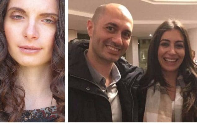 Sabrina Kouider and her partner Ouissem Medouni, right, are accused of killing Sophie Lionnet, left - Facebook/Central