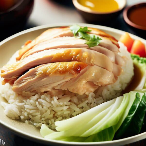 foodie - chicken rice plate