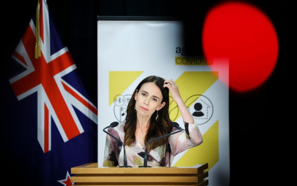 Jacinda Ardern is urging people to be honest and do the right thing to avoid infecting others - Hagen Hopkins/Getty Images