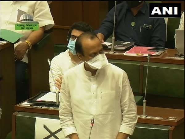 Maharashtra Deputy Chief Minister Ajit Pawar (File photo/ANI)