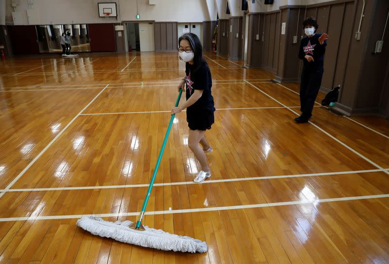 The Wider Image: Don't call us grannies: Meet Japan's senior cheer squad