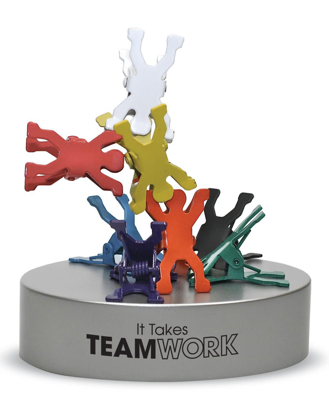 teamwork magnetic clip holder