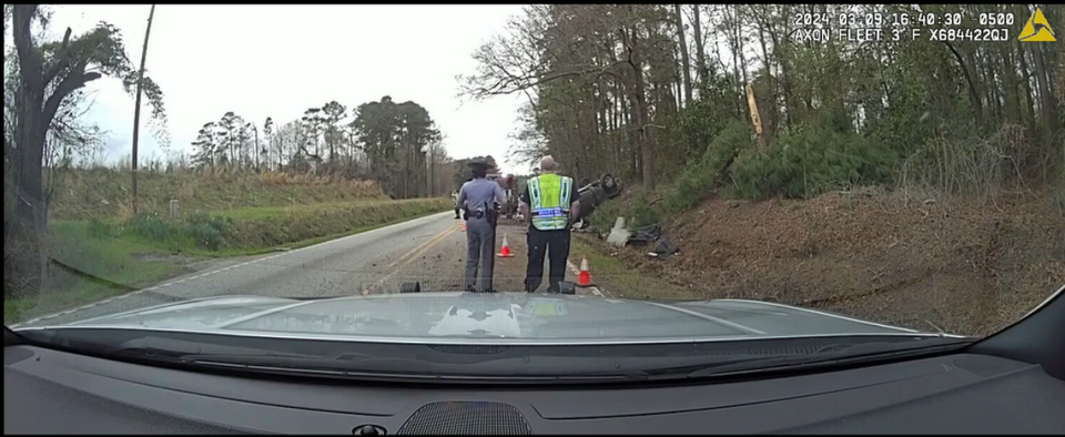 Incident reports from the South Carolina Highway Patrol allege that Turner crossed into the wrong lane before over-correcting and crashing into a ditch.