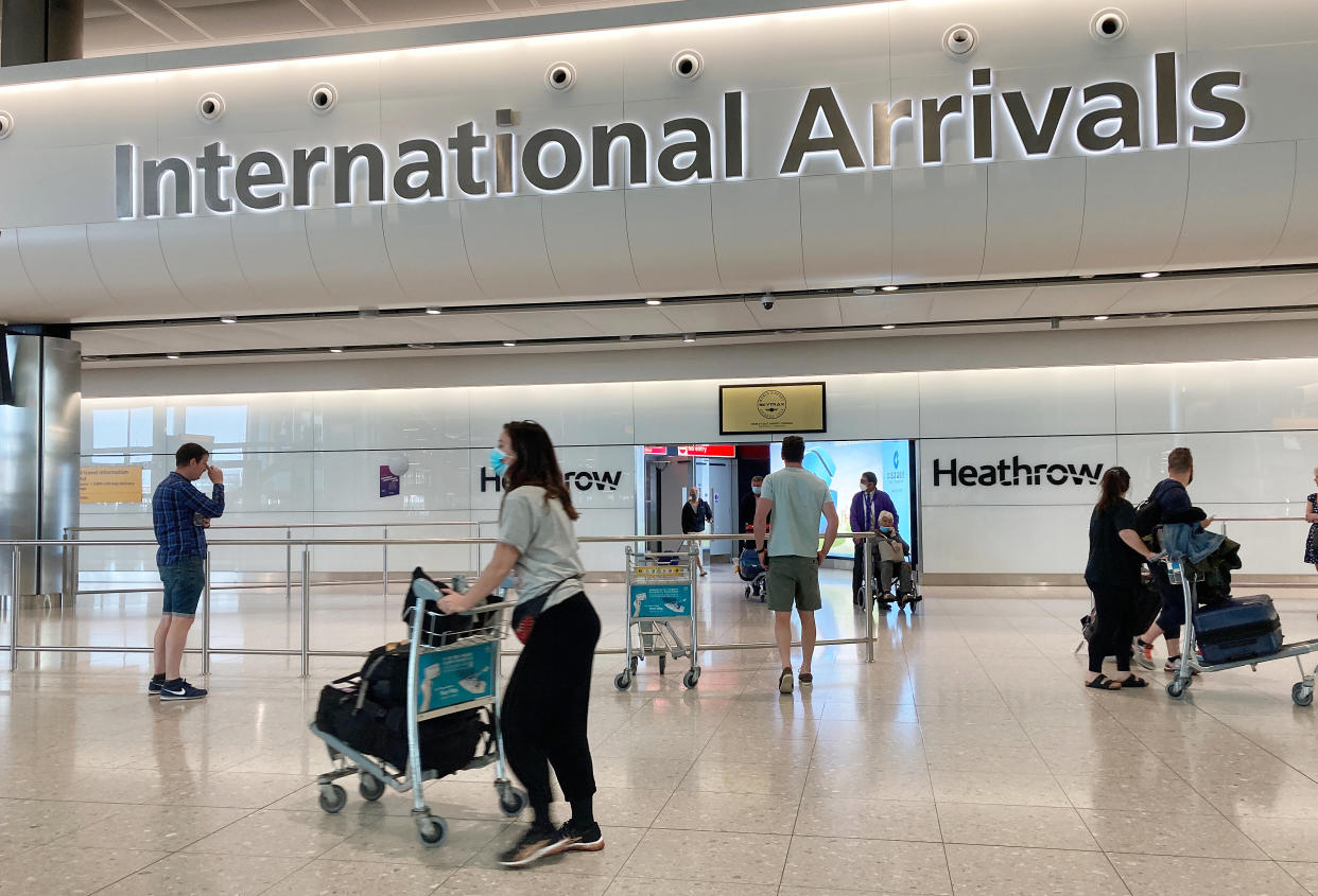 People in Terminal 2 arrivals at London Heathrow, Airport Operators Association (AOA) chief executive Karen Dee said she has not received any details yet about a mandatory 14-day quarantine for all travellers into the UK.