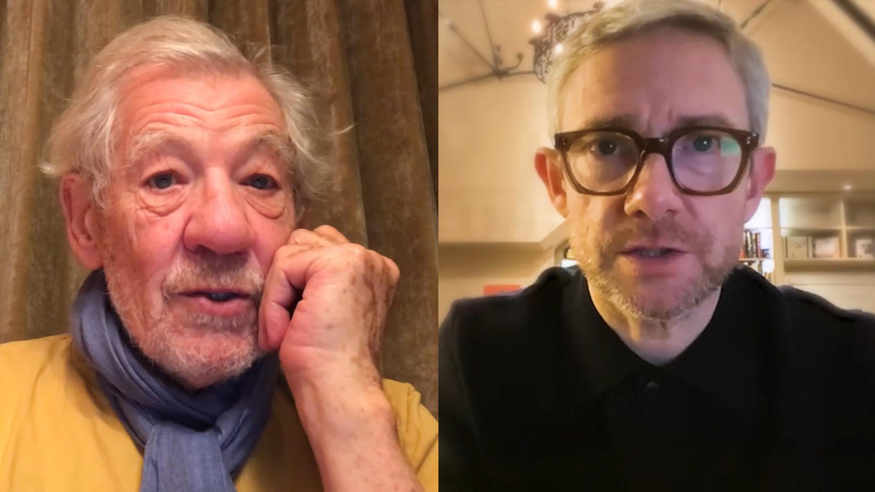 Ian McKellen and Martin Freeman joined fellow 'Lord of the Rings' and 'The Hobbit' stars in supporting the campaign to buy JRR Tolkien's home. (Credit: Project Northmoor)