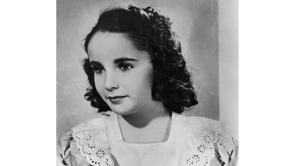 Young Elizabeth Taylor