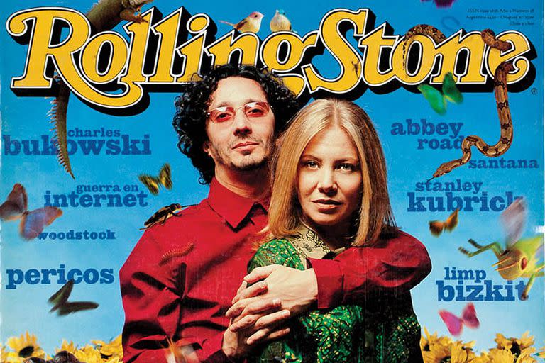 Fito Páez y Cecilia Roth en la portada de Rolling Stone