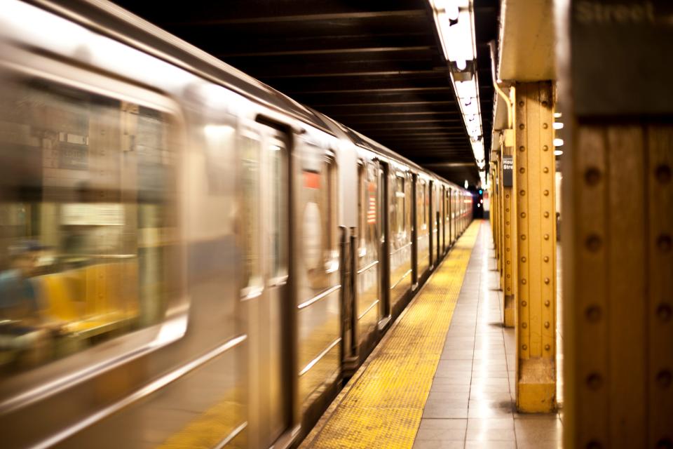 Richard Henderson, 45, of Brooklyn, was shot to death Sunday night when he tried to break up a fight between two subway passengers.