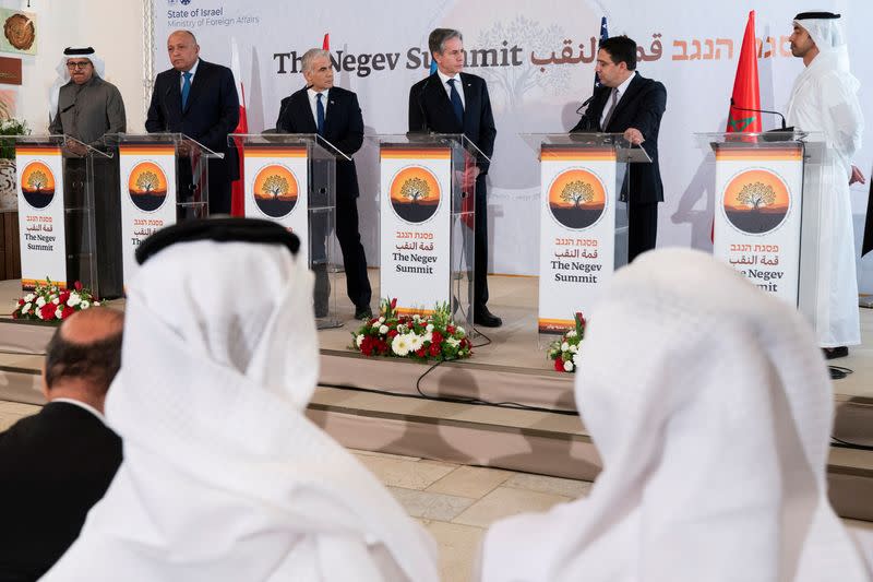 FILE PHOTO: The Negev Summit in Sde Boker